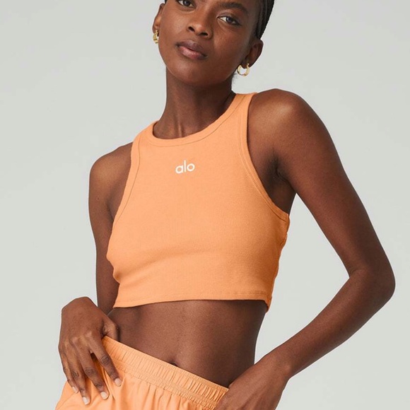 ALO Yoga Tops - Alo Ribbed Cropped Tank